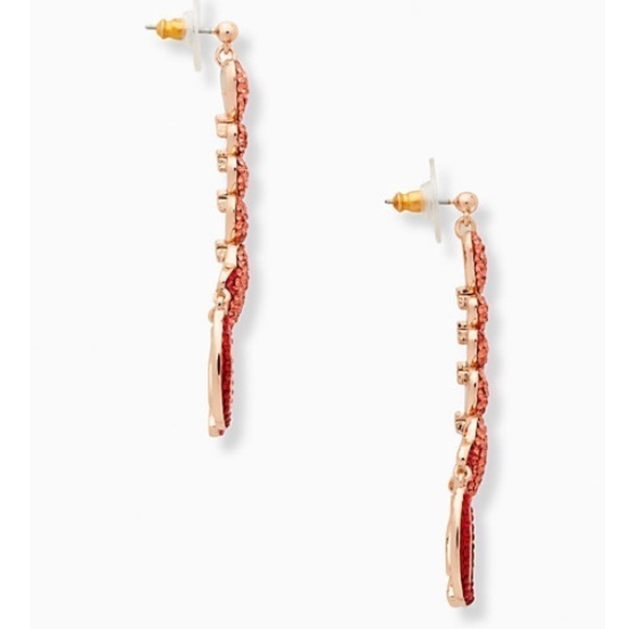 Kate Spade Love Shack Lobster Red Earrings NWT - Picture 7 of 7